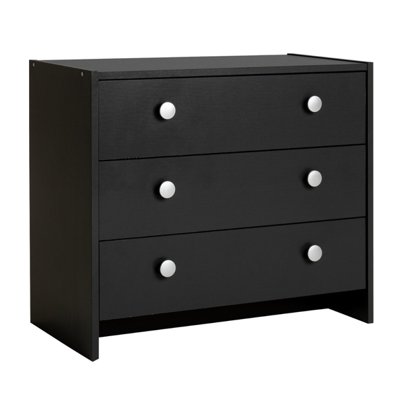 Seville 3 Drawer Chest - Anthracite 14568500