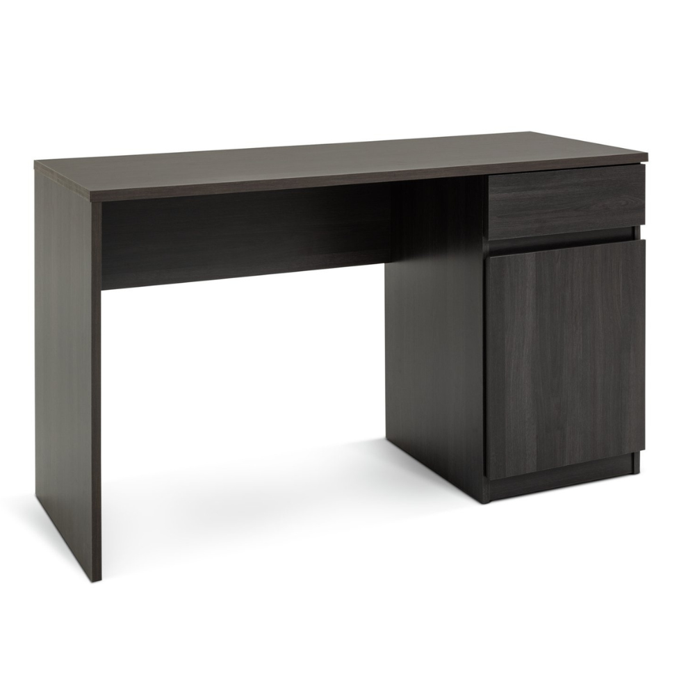 Jenson 1 Drawer Office Desk - Black & Brown 13086272