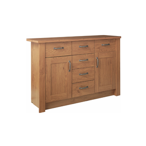 Ohio 2 Door 6 Drawer Sideboard - Natural 13147128