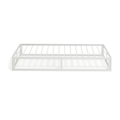 Platform Single Metal Bed Frame - White 11997789