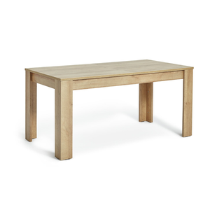 Miami extending 6-8 seater dining table in oak effect
