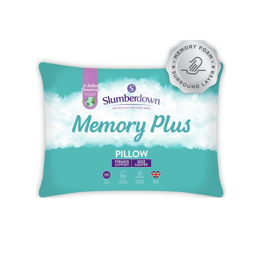 Slumberdown Memory Plus Firm Pillow 19181511