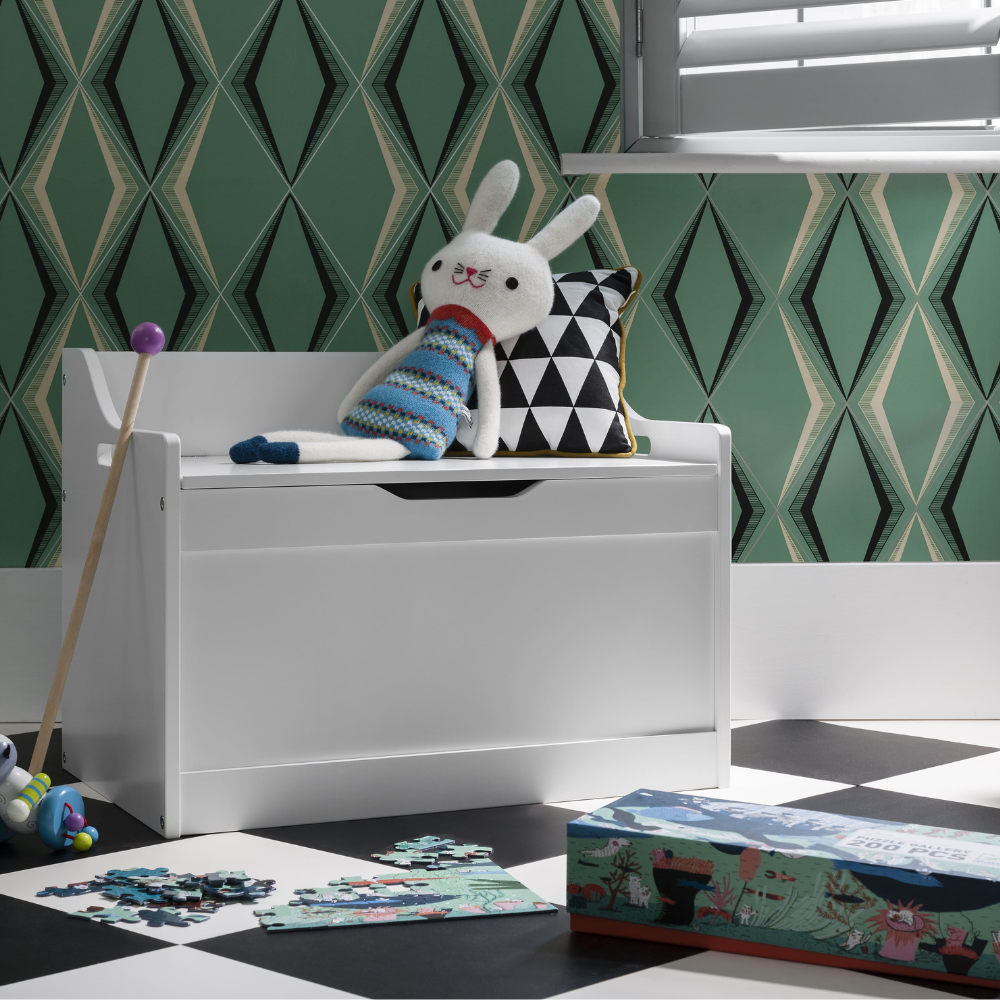 White Toy Box