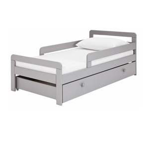 Habitat Ellis Toddler Bed Frame with Drawer - Grey 11178759
