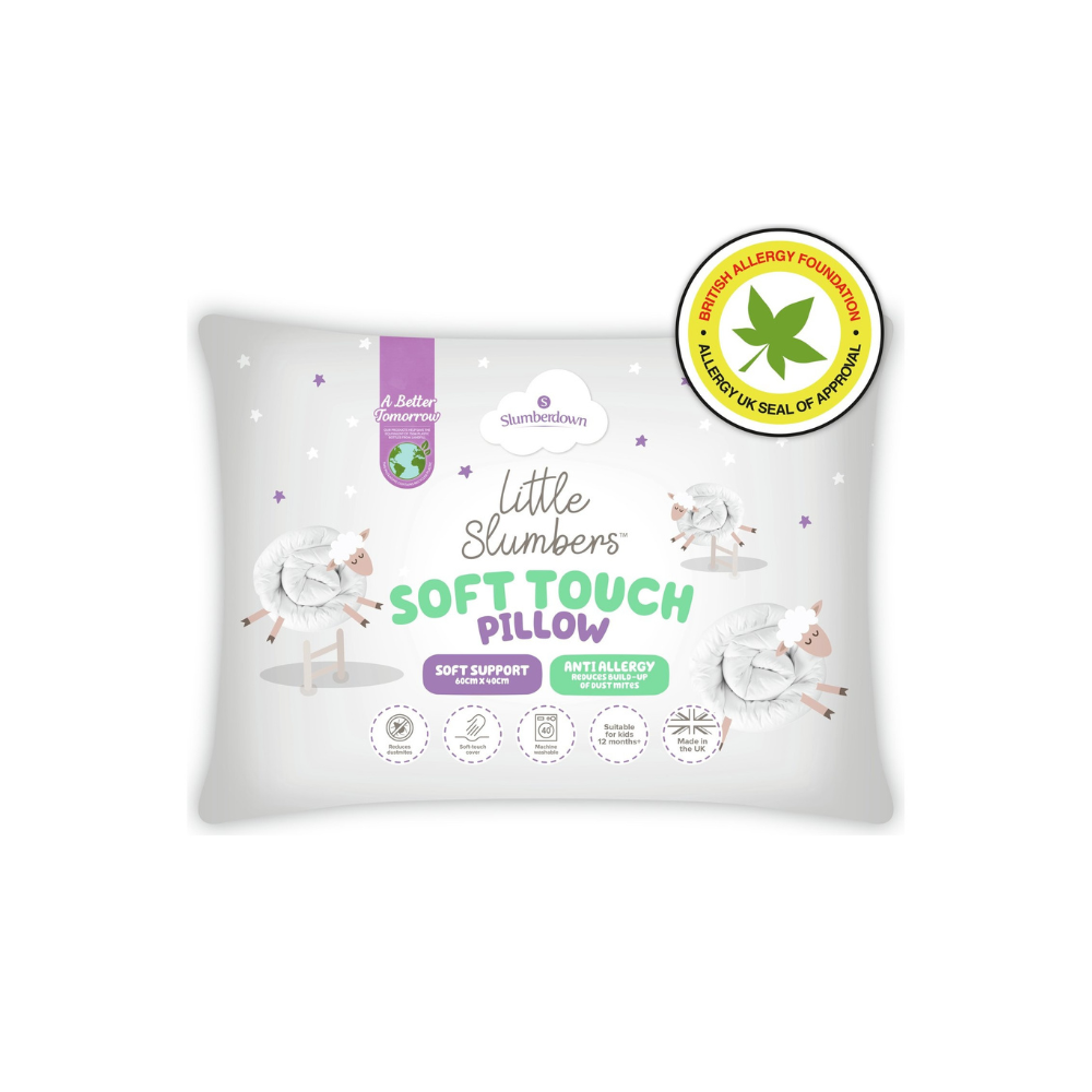 Slumberdown Little Slumbers Anti-Allergy Pillow - Cot Bed 17025301