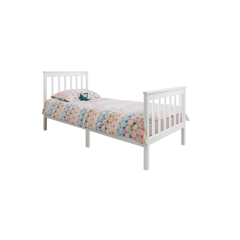 Ona Single Bed 3ft Frame in White