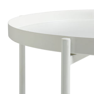 Habitat Rex Side Table - White 12725637