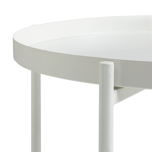 Habitat Rex Side Table - White 12725637