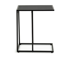 Loft Living C Shape End Table - Black 19410907