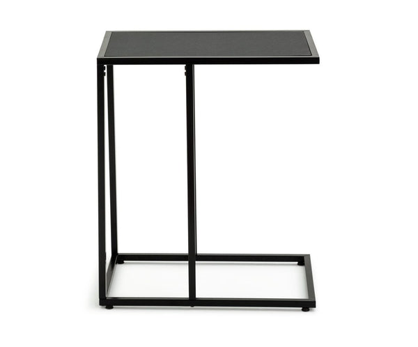 Loft Living C Shape End Table - Black 19410907