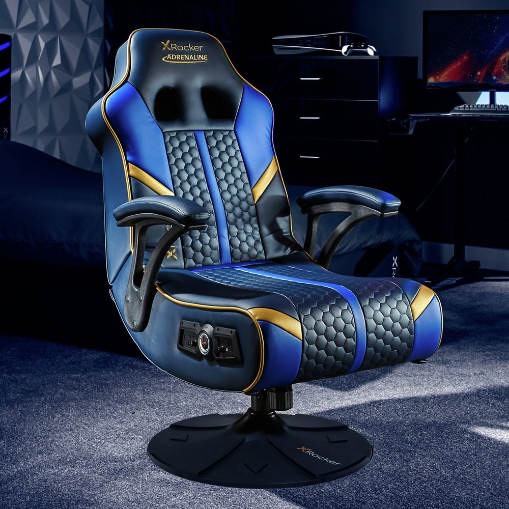 X Rocker Adrenaline 2.1 Bluetooth Audio Gaming Chair 16791746