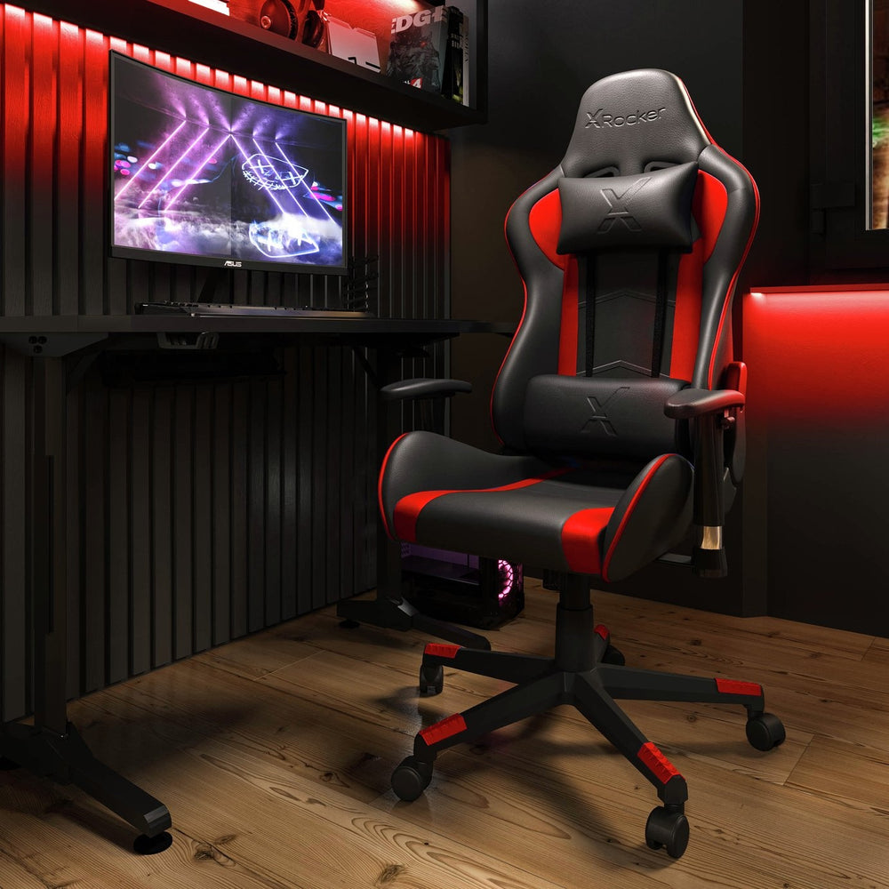 X Rocker Alpha eSports Office Gaming Chair - Red 18455808