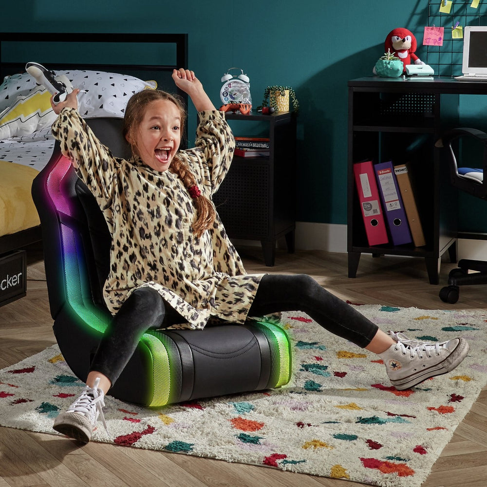 X Rocker Chimera MK2 RGB Sync Junior Floor Rocker - Black 15799536