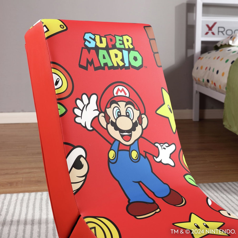X Rocker Power Up Edition Junior Gaming Chair - Mario 15799471