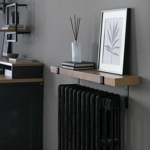 Loft Living 90cm Radiator Shelf - Oak 17085372