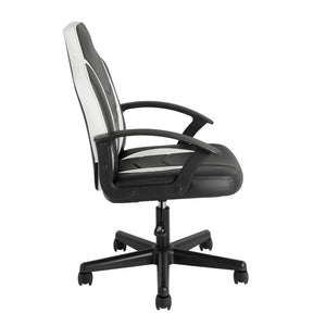 Faux Leather Gaming Chair - White 17652451