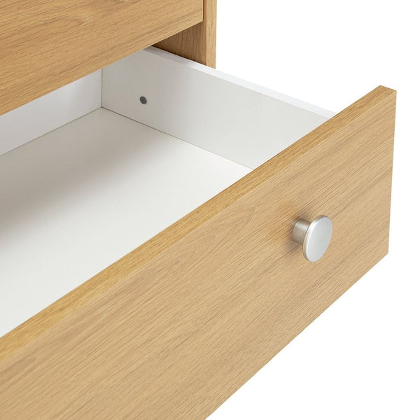 Seville 3 Drawer Chest of Drawers - Oak Effect 18861258