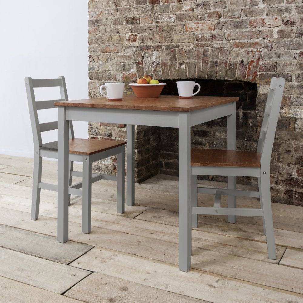 Anna Bistro Table in Grey
