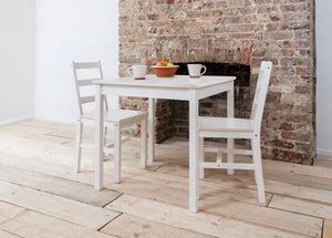 White Bistro Table