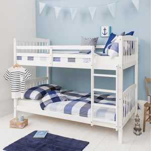 White Bunk Bed