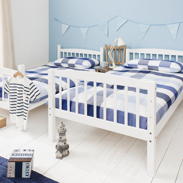 White Bunk Bed