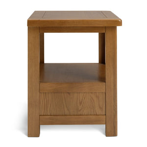 Kent 1 Drawer Side Table - Natural 17261866