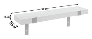 Loft Living 60cm Radiator Shelf - Oak 15664094