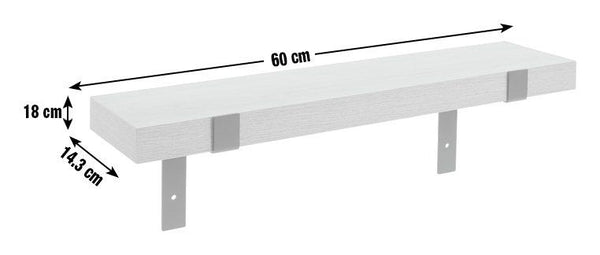 Loft Living 60cm Radiator Shelf - Oak 15664094