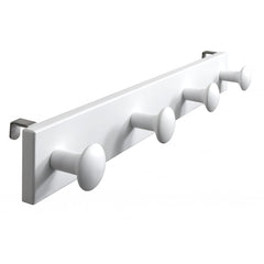 Coat Hook Peg Rail for Bunk Beds & Cabin Beds - White