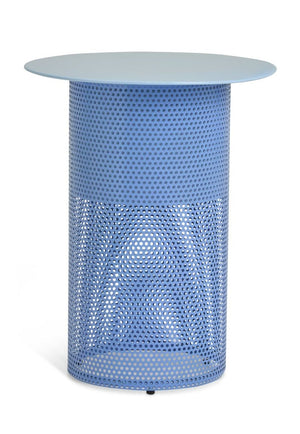 Habitat Anala Round Side Table - Blue 14545592