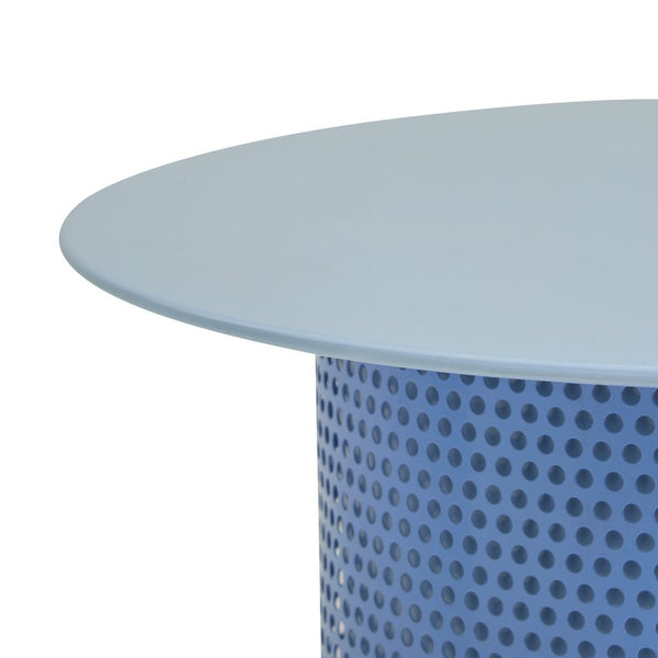 Habitat Anala Round Side Table - Blue 14545592