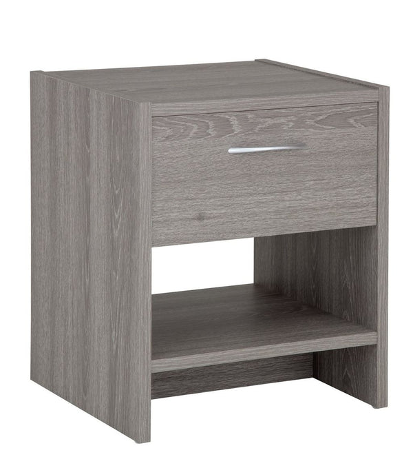 Malibu 3 Drawer Bedside Table - Oak Effect 15410688