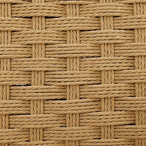 Habitat Faro Woven Paper Rope and Oak Accent Chair - Natural 11950991