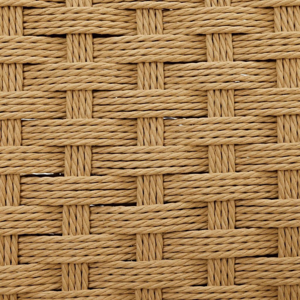 Habitat Faro Woven Paper Rope and Oak Accent Chair - Natural 11950991