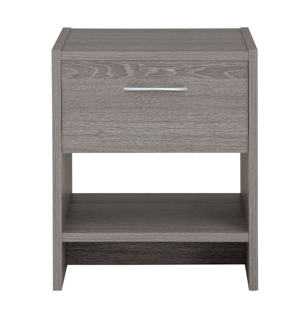 Malibu 3 Drawer Bedside Table - Oak Effect 15410688