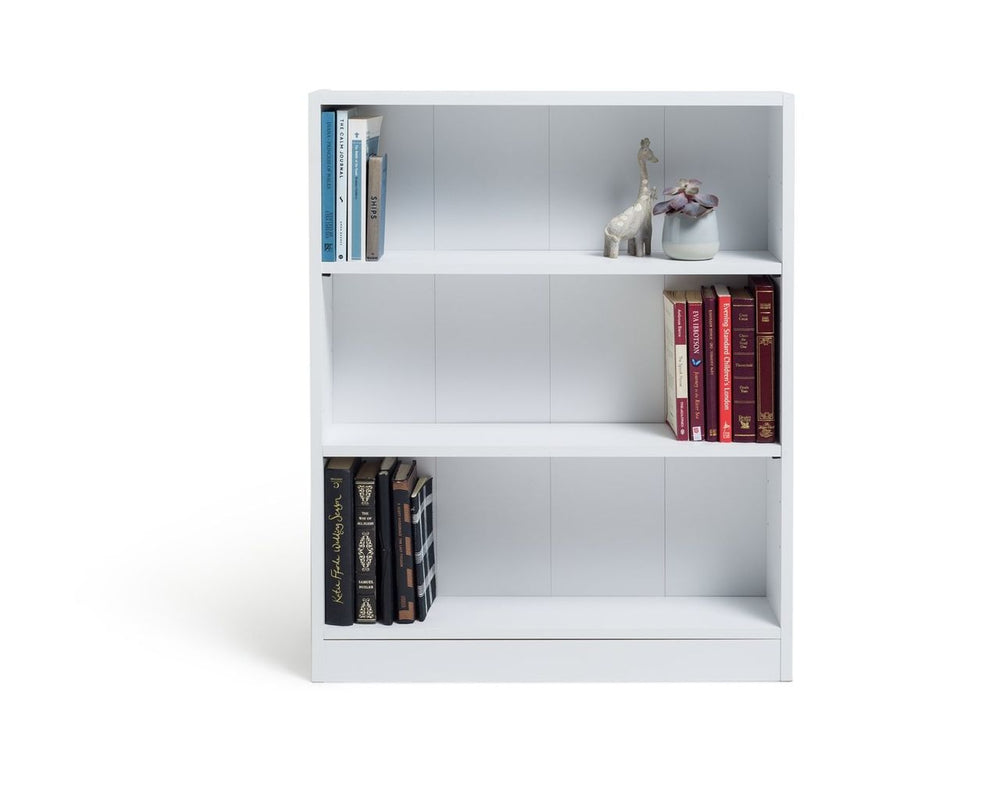 Apley Short Bookcase - White 16092115