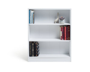 Apley Short Bookcase - White 16092115