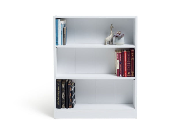 Apley Short Bookcase - White 16092115