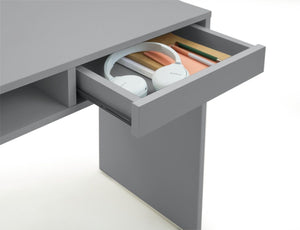Pepper 1 Drawer Desk - Grey 19476264