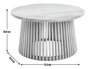 Habitat Jericho Round Coffee Table - Natural 11993109