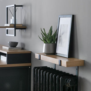 Loft Living 60cm Radiator Shelf - Oak 15664094