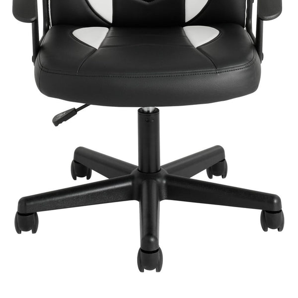 Faux Leather Gaming Chair - White 17652451