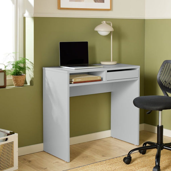 Pepper 1 Drawer Desk - Grey 19476264