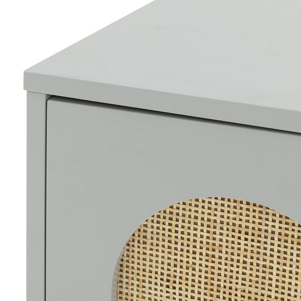 Habitat Monica 2 Door Shoe Storage Cabinet - Grey 15258716