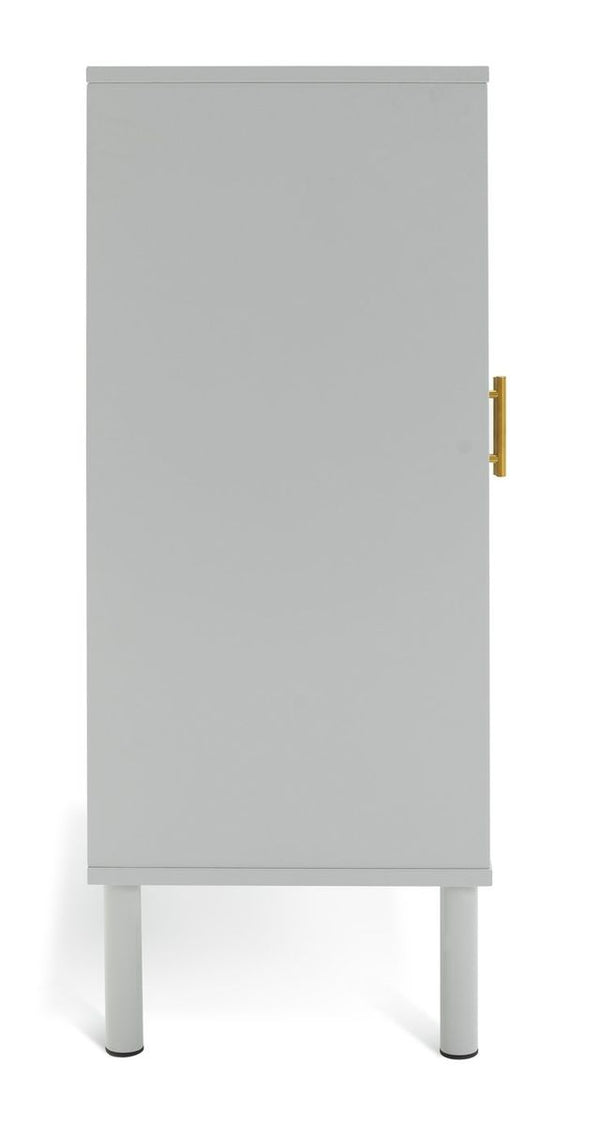 Habitat Monica 2 Door Shoe Storage Cabinet - Grey 15258716