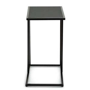 Loft Living C Shape End Table - Black 19410907