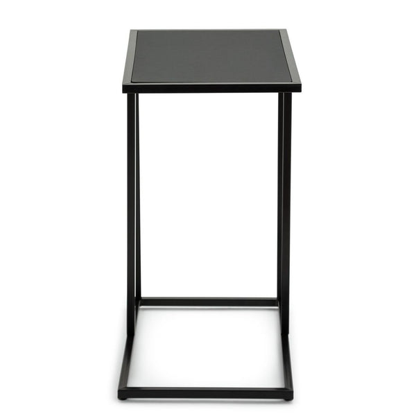 Loft Living C Shape End Table - Black 19410907