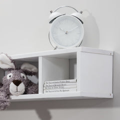 Shelving Unit Wall Mounted Cube in - White