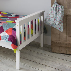 Dorset Single Bed - White