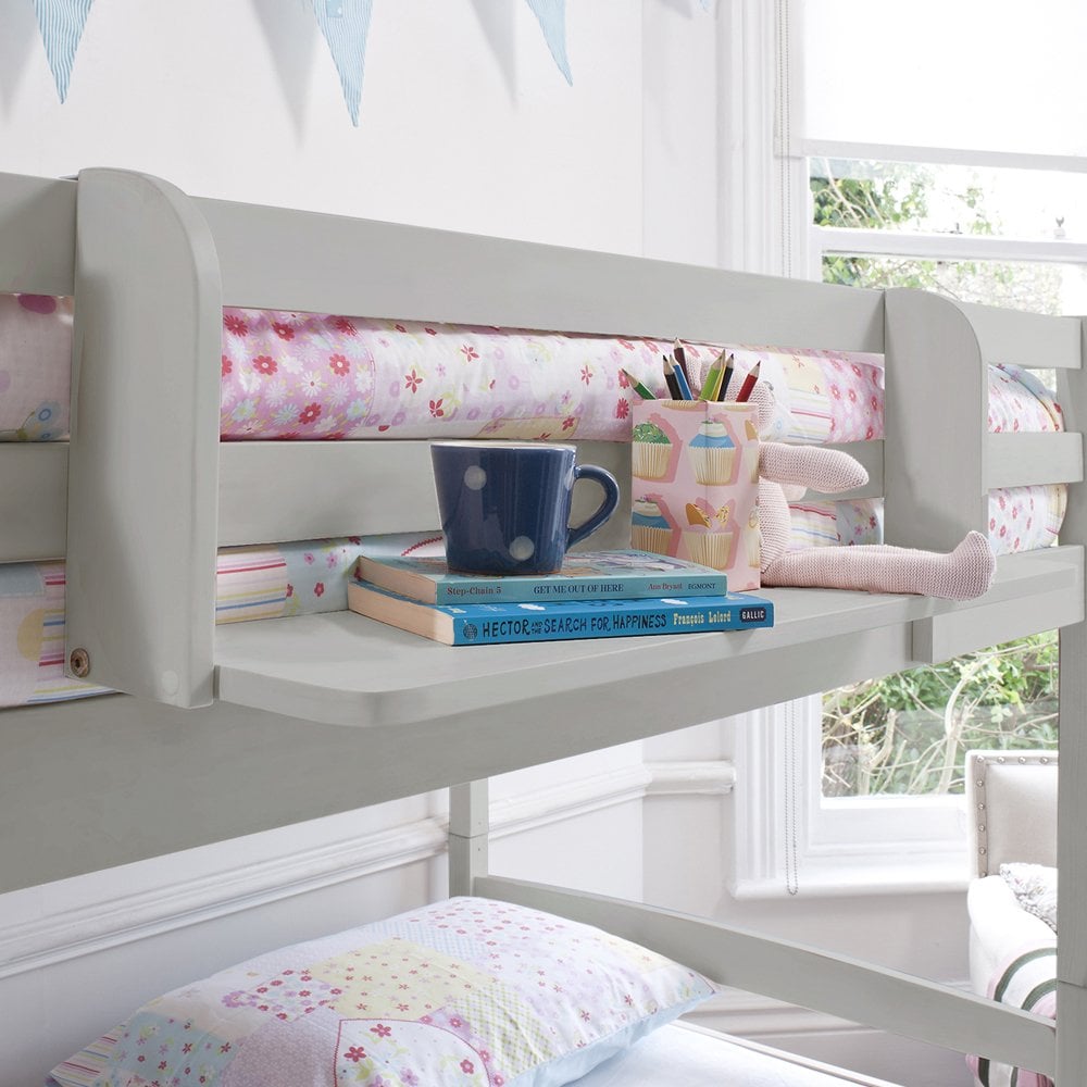 Single Shelf in Grey for Bunk or Cabin Bed